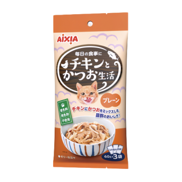 Aixia Chicken & Fish Life Pouch Original 60g Aixia Chicken & Fish Life Pouch Original 60g